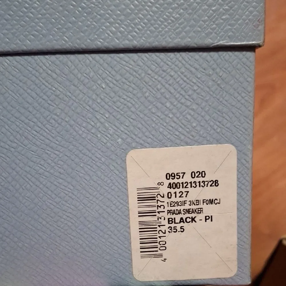 Prada Black and Pink Women's Shoes